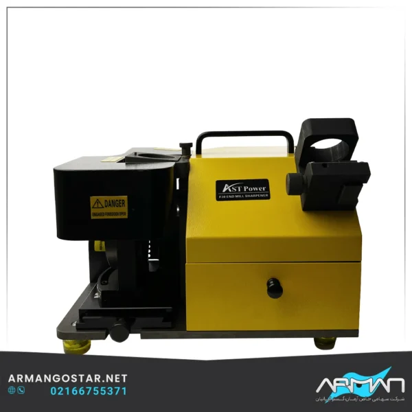 دستگاه فرز تیز کن صنعتی کف فرز انگشتی 12 - 30mm مدل AST-F30 سنگ SDC-CARBIDE مناسب کارباید برند ASTpower