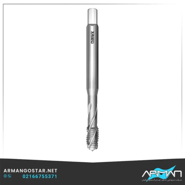 2400 - قلاویز ماشینی نارکس با شیار مارپیچ راست‌گرد 15 درجه، ساخت چک